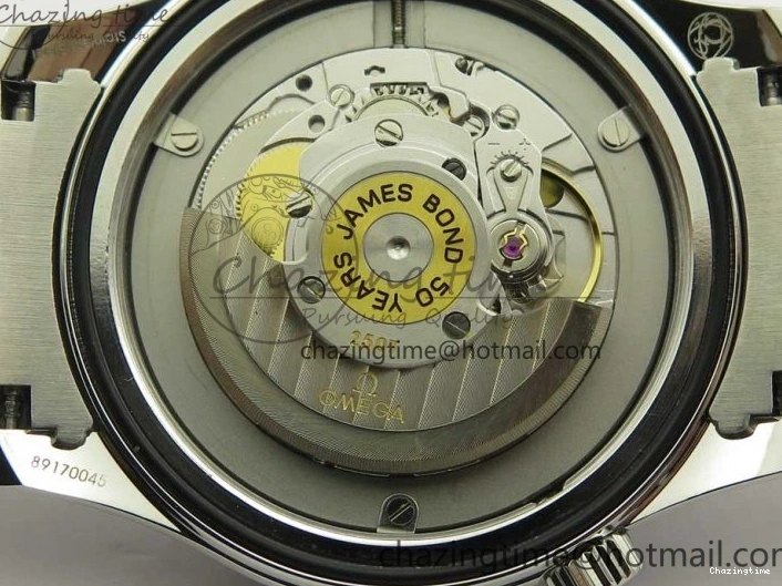 0518 Seamaster 300M Chronometer SS “007” Limited Edition OMF 1:1 Best Edition on SS Bracelet A2824 (Black Balance Wheel) V Seasonal 7952
